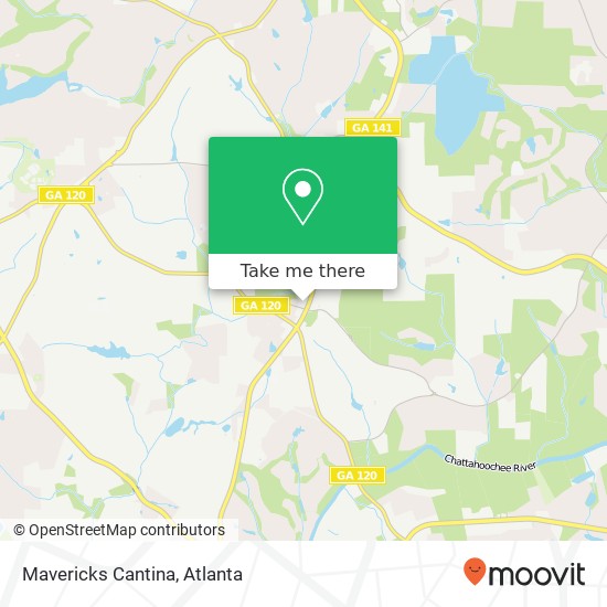 Mapa de Mavericks Cantina