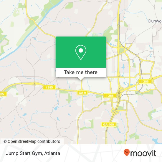 Mapa de Jump Start Gym