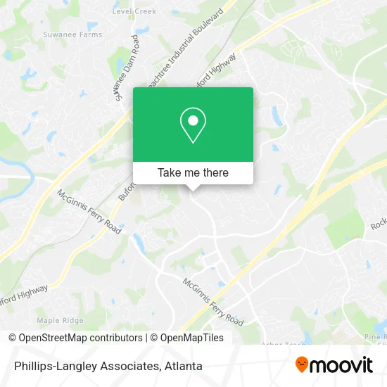 Mapa de Phillips-Langley Associates