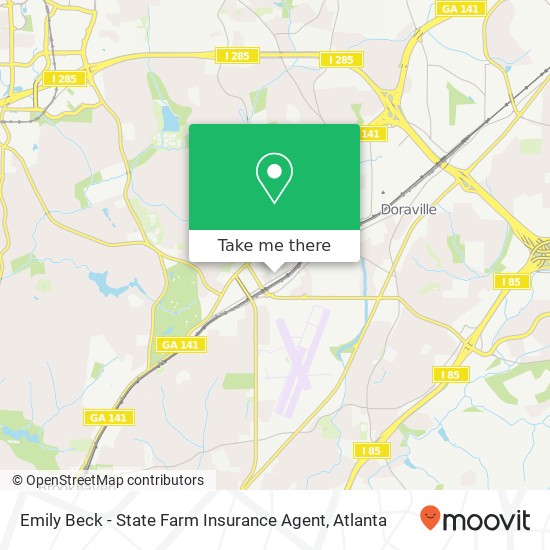 Emily Beck - State Farm Insurance Agent map