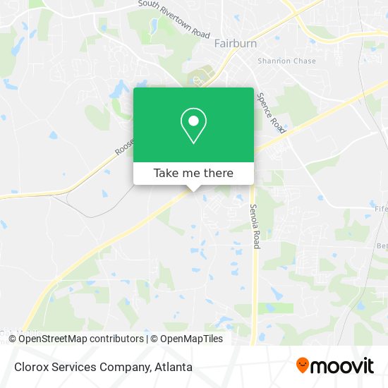 Mapa de Clorox Services Company