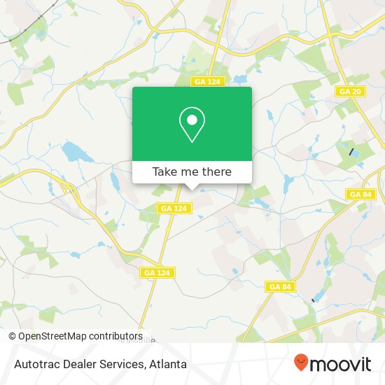 Autotrac Dealer Services map