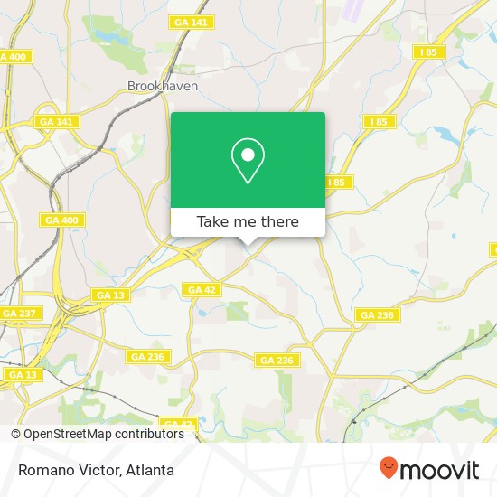 Romano Victor map