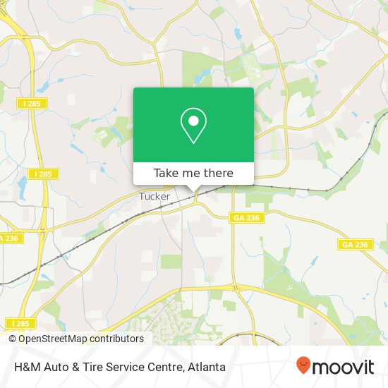 H&M Auto & Tire Service Centre map