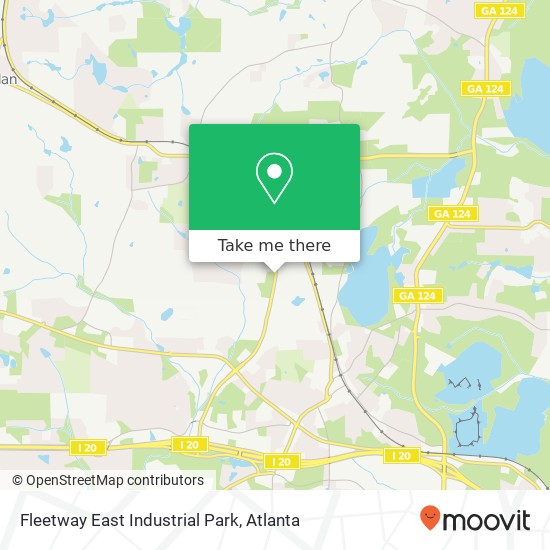 Mapa de Fleetway East Industrial Park