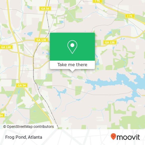 Mapa de Frog Pond