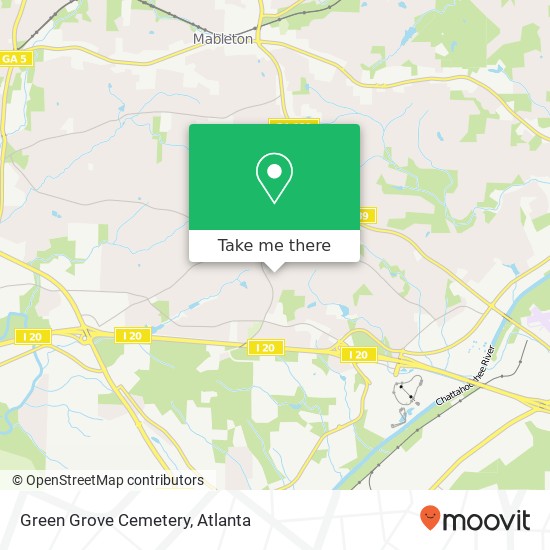 Mapa de Green Grove Cemetery