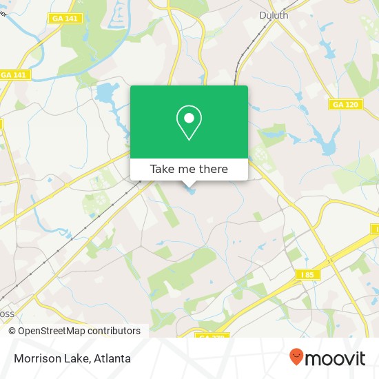 Mapa de Morrison Lake
