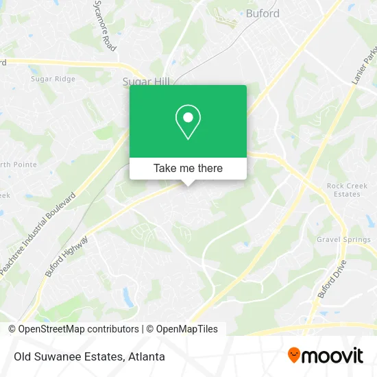 Mapa de Old Suwanee Estates