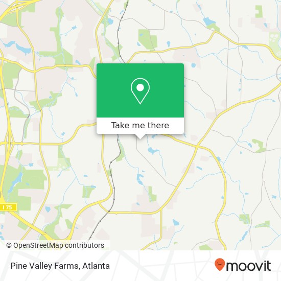 Mapa de Pine Valley Farms