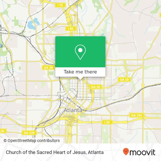 Church of the Sacred Heart of Jesus map