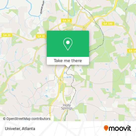 Univeter map