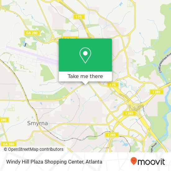 Windy Hill Plaza Shopping Center map