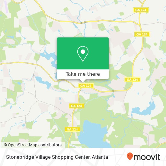 Stonebridge Village Shopping Center map