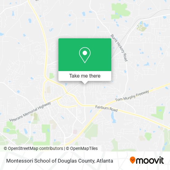 Mapa de Montessori School of Douglas County