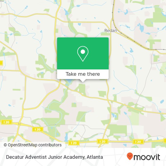 Mapa de Decatur Adventist Junior Academy