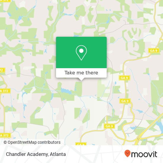 Mapa de Chandler Academy