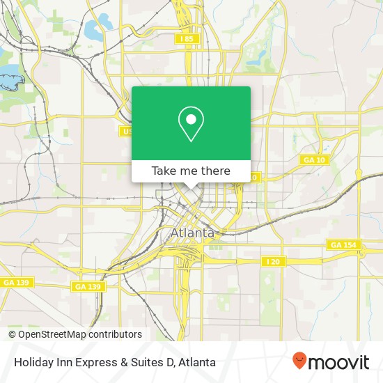 Mapa de Holiday Inn Express & Suites D