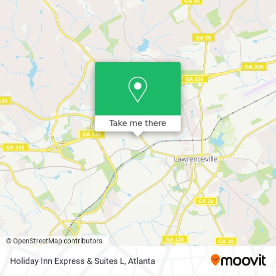 Holiday Inn Express & Suites L map