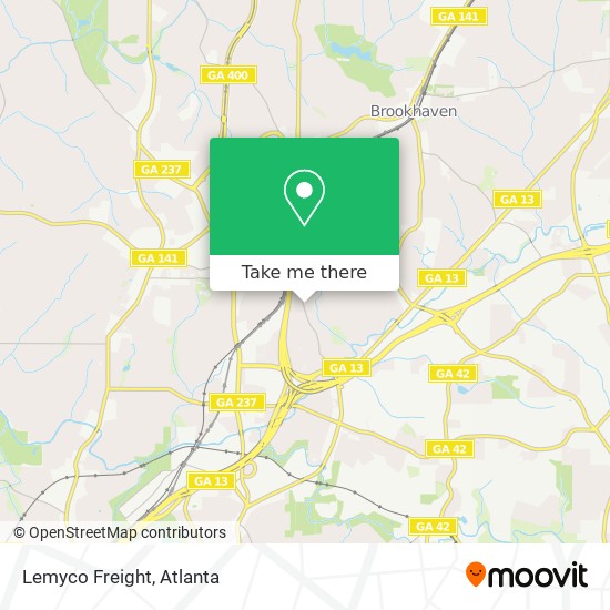 Lemyco Freight map