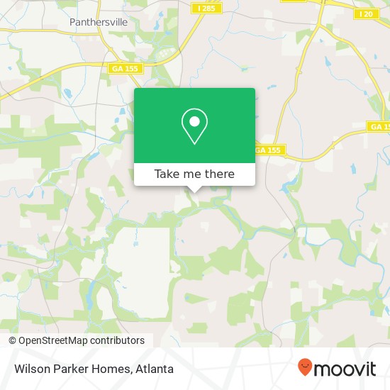 Wilson Parker Homes map