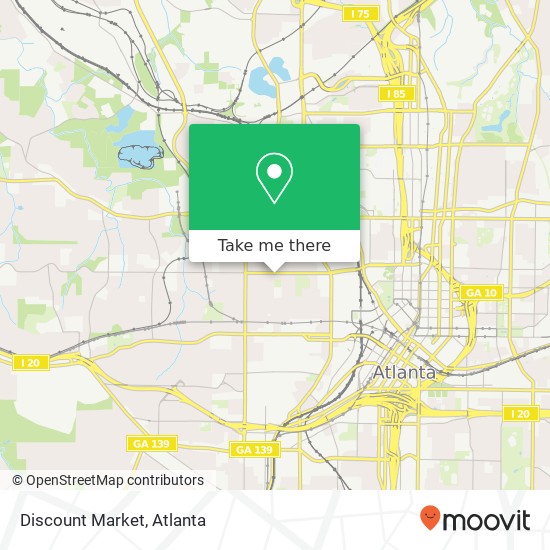 Discount Market map