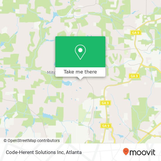 Mapa de Code-Herent Solutions Inc