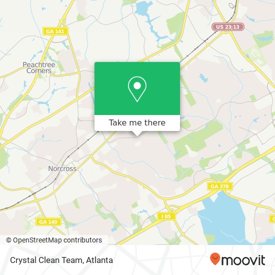 Mapa de Crystal Clean Team