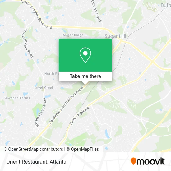 Mapa de Orient Restaurant