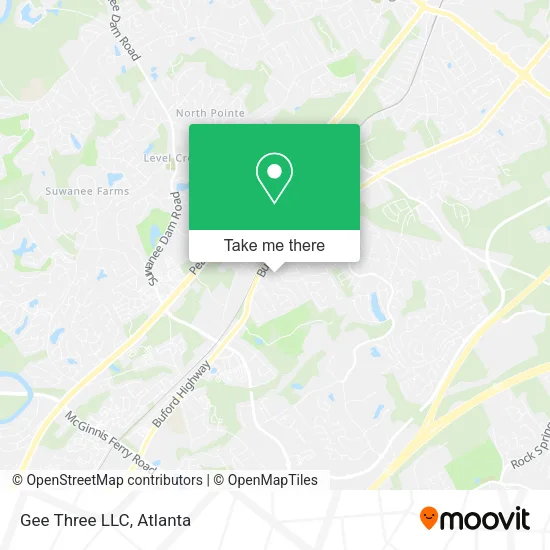 Mapa de Gee Three LLC