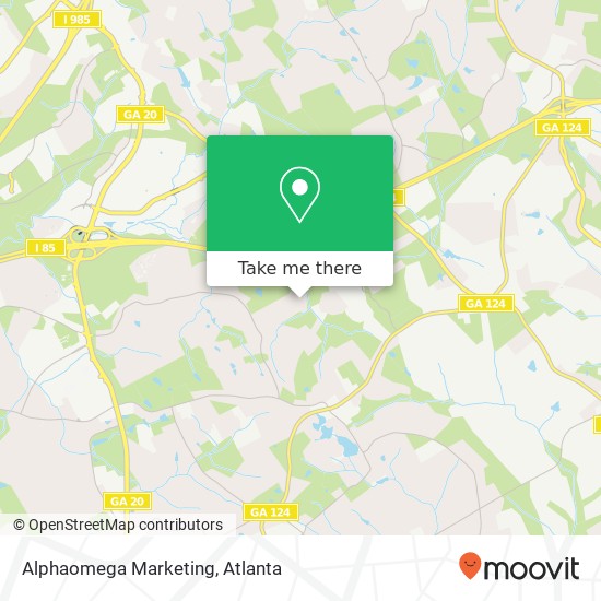 Alphaomega Marketing map