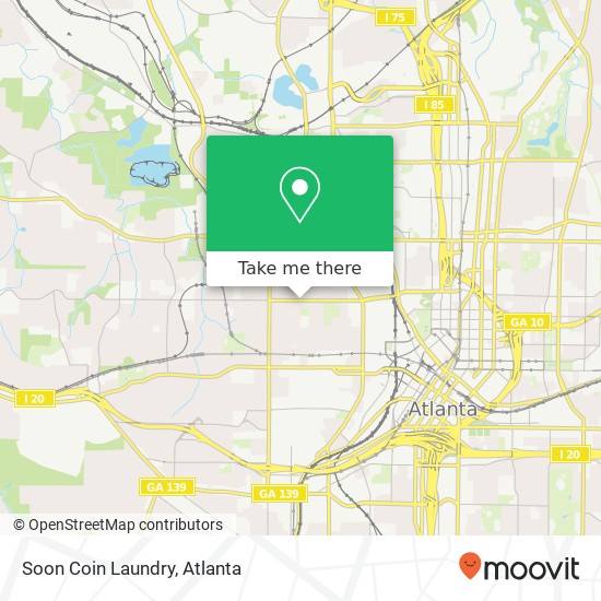 Soon Coin Laundry map
