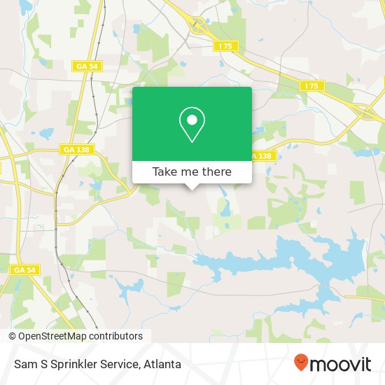 Sam S Sprinkler Service map