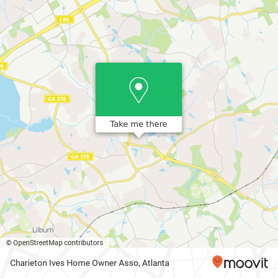 Mapa de Charieton Ives Home Owner Asso