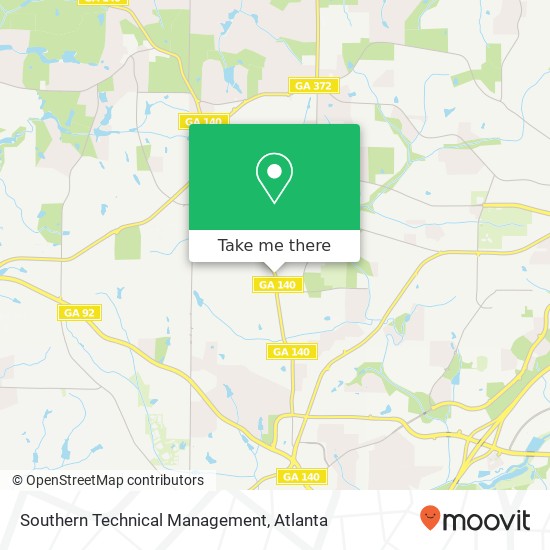 Mapa de Southern Technical Management