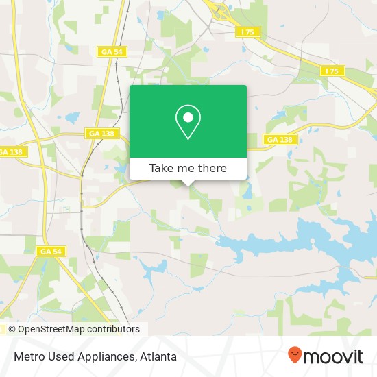 Metro Used Appliances map