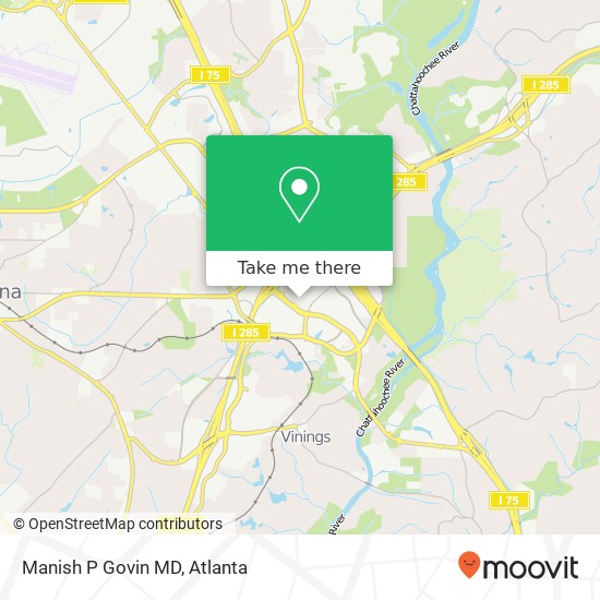 Mapa de Manish P Govin MD