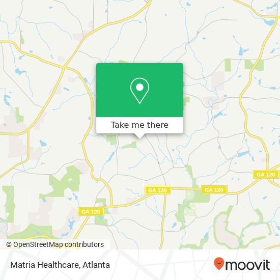 Mapa de Matria Healthcare