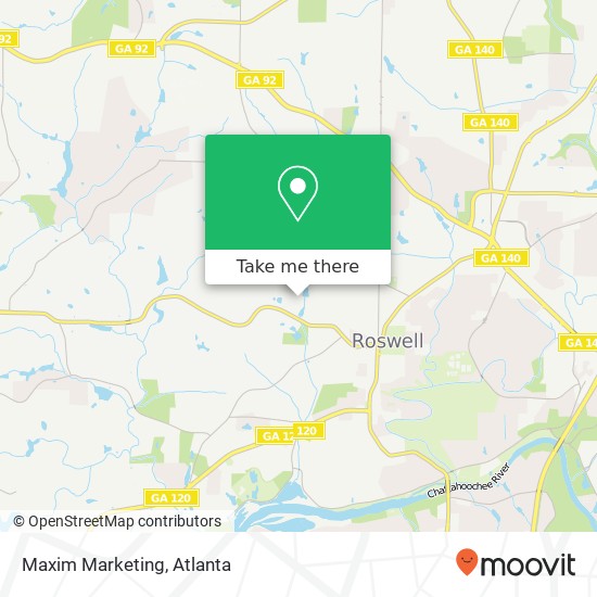 Maxim Marketing map