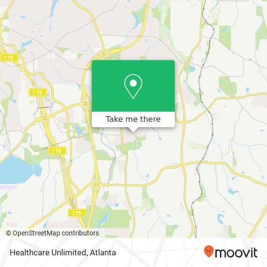 Healthcare Unlimited map