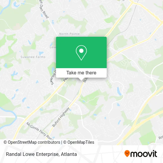 Mapa de Randal Lowe Enterprise