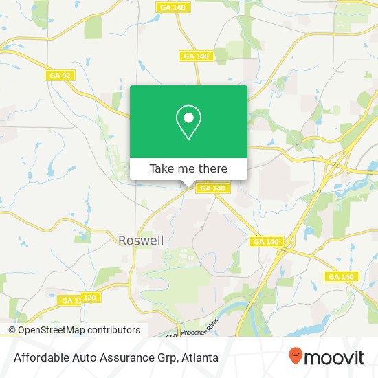 Affordable Auto Assurance Grp map