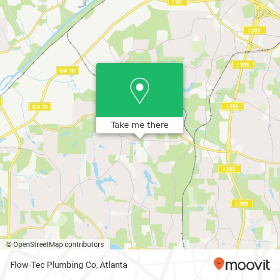 Mapa de Flow-Tec Plumbing Co