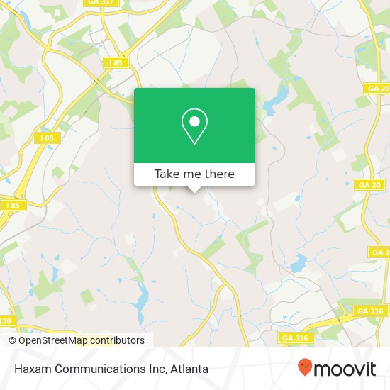 Haxam Communications Inc map