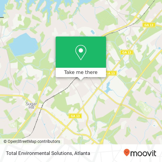 Total Environmental Solutions map