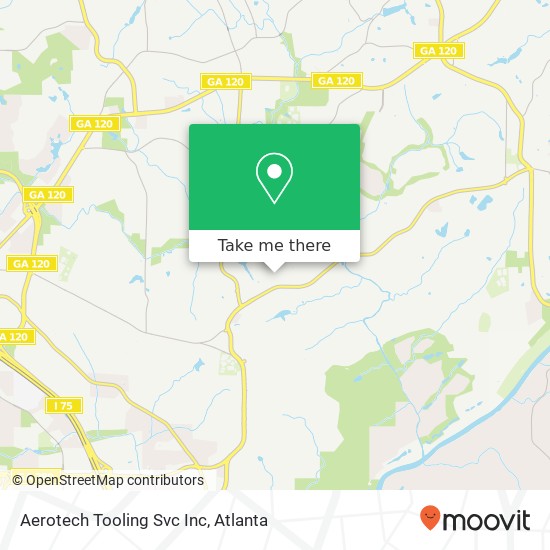 Mapa de Aerotech Tooling Svc Inc