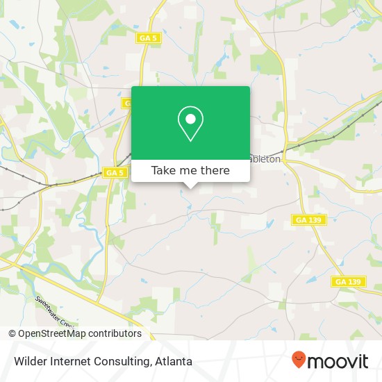 Mapa de Wilder Internet Consulting