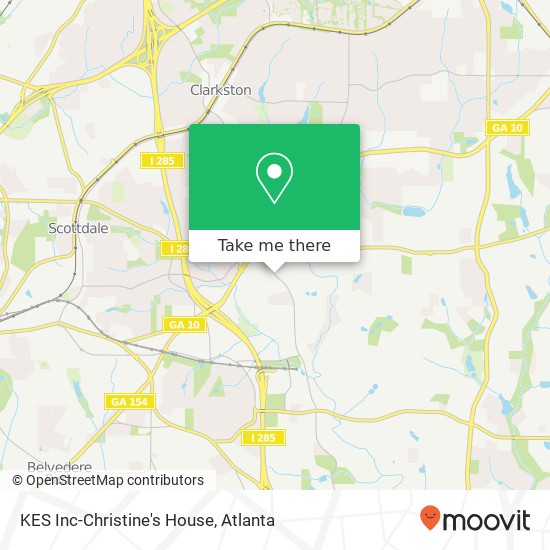 KES Inc-Christine's House map