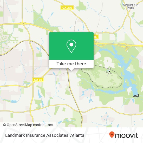 Mapa de Landmark Insurance Associates