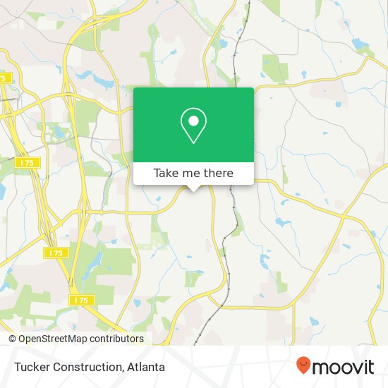 Mapa de Tucker Construction